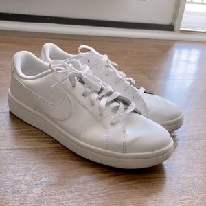 White Nike sneakers